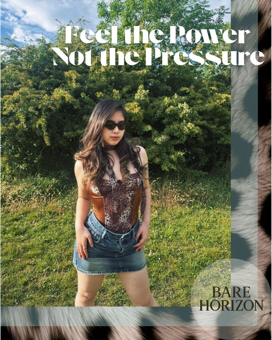 British Street Style: Leopard Print Corset Top × Denim Skirt Summer Guide